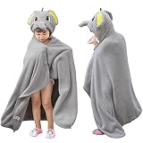 Baby Badetuch Handtuch Kapuze, Sanft Cotton babybadetücher babyhandtuch kapuze Süßes kapuzenhandtuch baby badeponcho kinder für baby mädchen jungen, 1-7 Jahre alt, 70 x 115