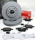 Autoparts-Online Set 60016827 Zimmermann Bremsscheiben und Bremsbeläge fü