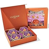 VAHDAM, Halloween Tee Geschenkset, Kürbis Gewürz Kräutertee, LIMITIERTE AUFLAGE, 50 PORTIONEN