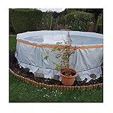 YJFENG Gewächshaus Schwarz-Weiß-Wachstumsfolie, Lichtschranke Aus Kunststofffolie, Reflektierend Warm Halten Undurchlässig Für Hydroponik Im Fischteich-Kindergarten (Farbe : 0.12mm, Größe : 3x1m)