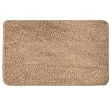MIULEE Teppich Badematte Badezimmerteppich rutschfest Waschbar Badteppich Bettvorleger Badvorleger Saugfähige Duschvorleger Fussmatte für Wohnzimmer Schlafzimmer Badezimmer 40x60