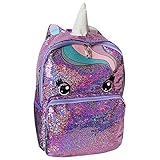 Kinder Tasche Rucksack Pailletten Wendbarer Pailletten Kinder Tagesrucksack für Kleinkinder Mädchen Kindergarten Rucksack Erwachsener 1-6ag