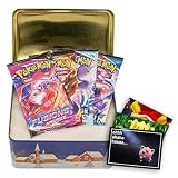 Lively Moments Pokemon Exklusives Nikolaus Booster Geschenk Bundle und Exklusive Gratis-Grußk