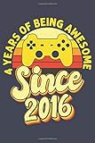 4 Years Of Being Awesome since 2016: Video Game Player 4th Birthday Gaming Gifts For G