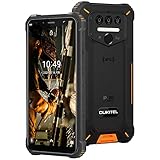 OUKITEL WP9 Outdoor Handy Ohne Vertrag,5.86'' HD Screen Smartphone 8000mAh Akku,4G Outdoor Handy Dual SIM, IP68 Wasserdichter,Robustes Handy,Octa-Core 6GB+128GB Android 10,Face/Fingerprint ID(Orange)