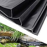 MENG Teichfolien Zuschnitt PVC Schwimmteich Folie Reißfeste Gartenteichfolie Für Koiteiche Wassergarten Brunnen Teichzubehör 8x10m 9x10
