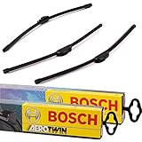 3x Scheibenwischer Vorne+Hinten Bosch AeroTwin B-Aero-A863S-A282H-1