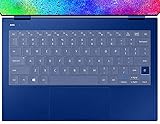 Tastaturabdeckung für Samsung Galaxy Book Flex Alpha 2-in-1 13,3 Zoll Touchscreen NP730QCJ-K01US, NP930QCG-K01US Tastatur-Skin, Ion NP930XCJ-K01US Zubehör, transp