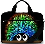 Sidorenko Laptoptasche 17/17,3 Zoll - Moderne Notebooktasche aus Canvas - Hochwertige Laptop Tasche - Schmutz- & Wasserabweisende Laptop Bag mit Zubehö