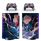 XIANYING PS5 Standard Disc Skin Sticker Decal Cover für Playstation 5 Konsole und 2 Controller PS5 Disk Skin Viny