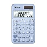 Casio SL-310UC-LB Taschenrechner Basic Blau – Taschenrechner (Tasche, Taschenrechner, 10 Zahlen, 1 Zeilen, Akku/Solar, Blau)