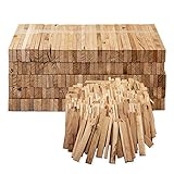 Aleko Premium 3,7 kg Brennholz bzw. Holzkohle - Anzünder aus Eichenholz, Bio Kaminanzünder, für Grill, Kamin, Ofen - perfekter Grillanzünder, getrocknetes und unb