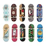 Tech Deck - DLX Pro Fingerboard 10er-Set mit angesagtesten Skateboard-Designs - zum Sammeln für alle Skate-Fans [Exklusiv bei Amazon]