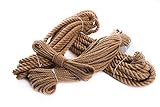 Unbekannt Juteseil Hanfseil Naturhanf Hanf Tau Tauwerk Handlauf Seil alle Stärken (Stärke: 20 mm, 10 Meter)