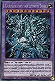 TN19-DE001 - Blauäugiger alternativer ultimativer Drache - Prismatic Secret Rare - Yu-Gi-Oh - Deutsch - 1. Auflage im Set mit Ultra Pro Toploader und Ultra Pro Schutzhülle (Klarsicht)