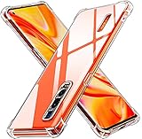 ivoler Klar Silikon Hülle für Oppo Find X2 Pro 5G mit Stoßfest Schutzecken, Ultra Dünne Weiche Transparent Schutzhülle Flexible TPU Durchsichtige Handyhülle Kratzfest Case C