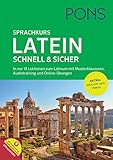 PONS Sprachkurs Latein schnell & sicher: In nur 18 Lektionen zum Latinum. Mit Musterklausuren, Audiotraining und Online-Übung