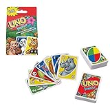 Mattel Games GKF04 - UNO Junior Kartenspiel mit 45 Karten, Geschenk für Kinder ab 3 J