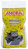 Amora 28330 White Katzenstreu mit Babypuderduft 15 L