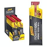 PowerBar PowerGel Hydro Cherry 24x67ml - High Carb Energie Gel + C2MAX + Natrium + 51mg