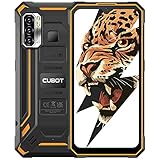 CUBOT Kingkong 5 Outdoor Smartphone ohne Vertrag, IP68 Wasserdicht, 4GB+32GB Handy, 6.088 Zoll Display, 5000mAh Android 11, 48MP Kamera, 4G Dual SIM, Schw