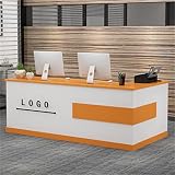 QinWenYan Kommode Kassierer-Zähler Moderne minimalistische Rezeption Rezeption Gegenstangentisch Bekleidungsgeschäft Schönheitssalon Welcome Service Counter für S