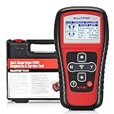 Autel TS401 RDKS-Anlerngerät TPMS-Programmiergerät Reifendruckkontrollsystem Anlernwerkzeug für Autel Reifendrucksensor, Relearn Auslesen OE-RDKS Sensor, Deutsch verfügb