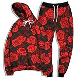 SSBZYES Herren Sweatshirt Anzug Herren Plus Size Sweatshirt Jogginghose Fashion Printed Hoodie Lose Kapuzenpullover Sweatshirt Anzug