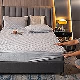 BAJIN Design Luxus Matratzenschoner | wie Spannbettlaken | Unterbett | Topper | Matratzen-Auflage auch für Boxspring und Wasserbetten geeignet,200x220+30