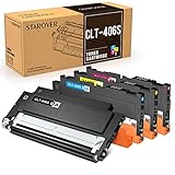 STAROVER 4X Kompatibel Tonerkartuschen für CLT-406S CLT-K406S Toner für Samsung CLX-3300 CLX-3305 CLX-3305W CLX-3305N CLX-3305FW CLX-3305FN CLP-360 CLP-365 CLP-365W Xpress C410W C460FW C460W