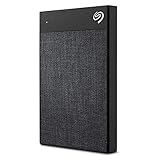 Seagate Backup Plus Ultra Touch, tragbare externe Festplatte, 1 TB, 2.5 Zoll, USB 3.0, PC & Mac, Schwarz, ModelNr.: STHH1000400 (Generalüberholt)