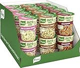 Knorr Pasta Snack verschiedene Sorten mit leckeren Instant Nudeln fertig in nur 5 Minuten, 1 Portion 24 Stück