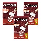 numove - Protein Pulver Cacao Cinnamon - 200 g - 3er Pack