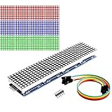 Youmile 8x32 Dot Matrix Single Blue Light MCU Control LED-Anzeigemodul für Arduino/MCU/51/AVR/STM32/Raspberry