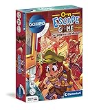 Clementoni 59227 Escape Game – Das geheimnisvolle Museum, Gesellschaftsspiel zum Knobeln & Rätseln, inkl. Hinweiskarten und Requisiten, ideal als Geschenk, Familienspiel ab 8 J