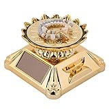 Solarvitrine 360 Grad drehbar, für Schränke, Regale und Ablagen, für Uhren, Telefon, Schmuck