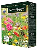 GREEN HOBBY BLUMENWIESE Rasen & Wildblumen-Samen Mehrjährig & Winterhart, Grassamen Mit Wildblumensamen, Bodendecker Für Bienen, Bienenwiese 1,2kg