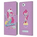 Head Case Designs Offizielle My Little Pony Pinkie Pie Candy Clash Leder Brieftaschen Handyhülle Hülle Huelle kompatibel mit Wileyfox Spark/