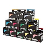 Kintex 12 Rollen Kinesiologie Tape Classic 5cm x5m, Physio-Tape, Therapie-Tap