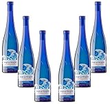 Mar de Frades 6er Set Albarino Atlantico 0,75L (12,5% Vol) 6x Weißwein Trocken Rebsorte: 100% Albarino- [Enthält Sulfite]