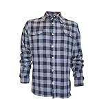 Jack Daniel's Check Shirt Hemd schwarz/grau M