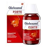 Chlorhexamed Forte Alkoholfrei 0,2 % Mundspüllösung mit Chlorhexidin, 300ml, Antibakterielle Mundspülung bei bakteriell bedingter Zahnfleischentzündung