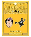 Frida and Monkey Enamel Pin Set - 2 Unique Colored Metal Lap