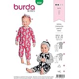 Burda 9328 Schnittmuster Overall, Mütze und Stirnband (Kids, Gr. 58-86) Level 2