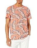 ONLY & SONS NOS Herren ONSIASON Slim SS AOP Tee NOOS T-Shirt, Camellia, S