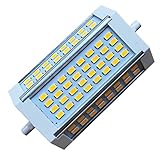 Azanaz R7S LED 118mm Dimmbare Glühbirne 30W Warmes Licht 3000K AC 230V 3000LM Doppelseitige Basis LED Flutlicht - für Haushalts beleuchtung Flutlicht Ersatzbirne (3000K Warmes Licht)