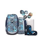 ergobag pack Set - ergonomischer Schulrucksack, Set 6-teilig