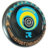 Root Industries Air 110mm Stunt-Scooter Wheel Kinder Roller Ersatzrad Rolle + Fantic26 Sticker (undialed Orange/PU Schwarz)