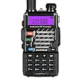 Baofeng UV-5R Plus VHF/UHF Handfunkgerät Amateurfunk Dualband Funkgerät, 2M/70