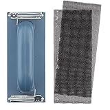 kwb 4842-00 Handschleifer-Set – 3-tlg. inkl. Schleifklotz mit Klemmvorichtung und Schleifgitter 93 mm x 230 mm (2 Stk.)